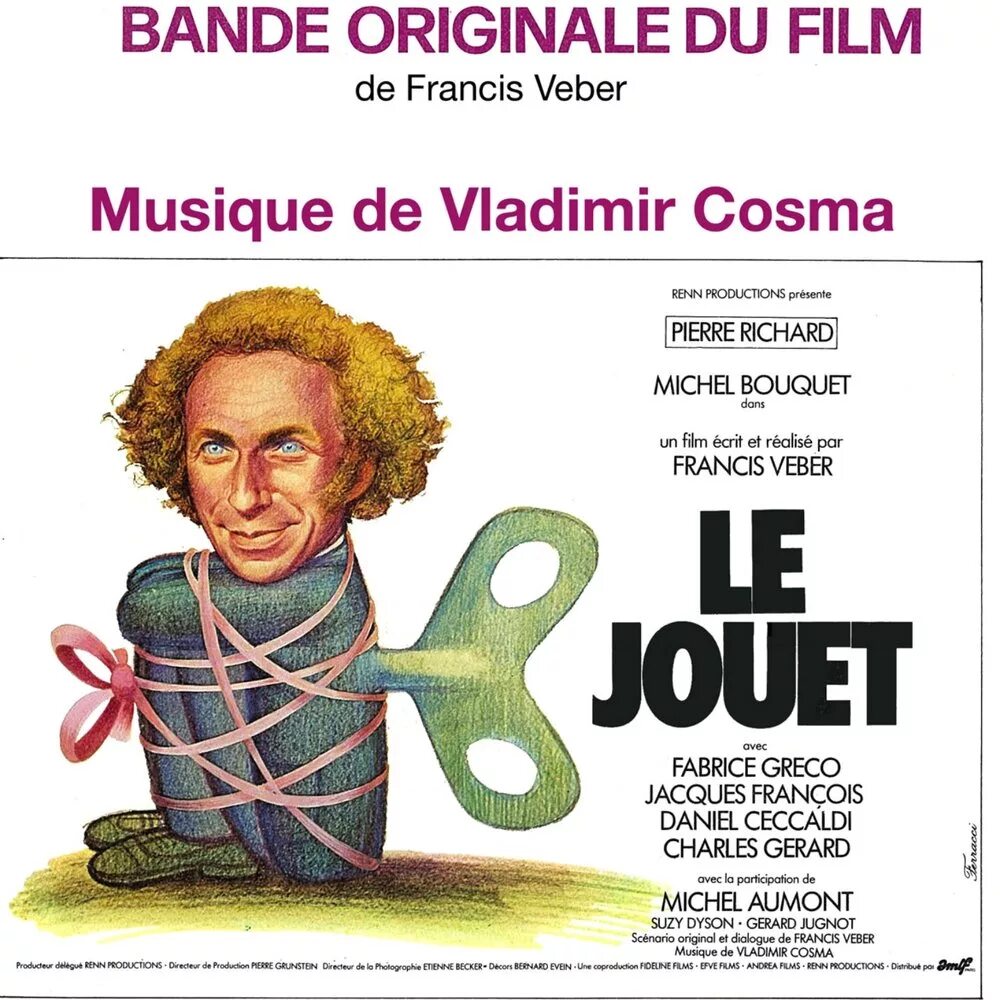 Пьер ришар песни. Пьер ришар 1976. альбом vladimir cosma le jouet. обложки альбомов vladimir cosma. игрушка le jouet 1976.
