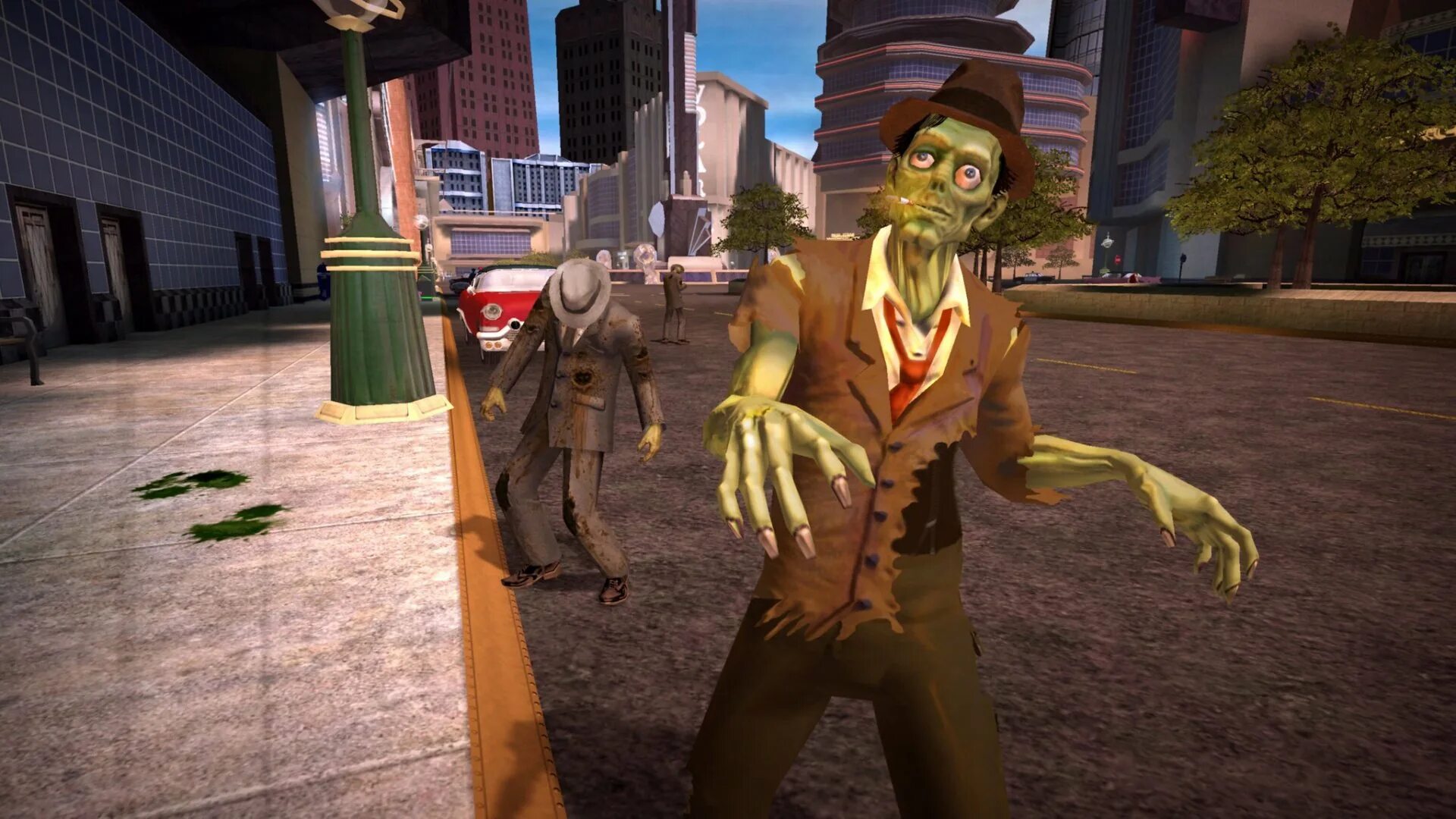 Stubbs the Zombie in Rebel without a Pulse. Сообщество steam скриншот зомби сожрали твои