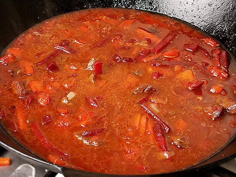 как приготовить борщ в духовке