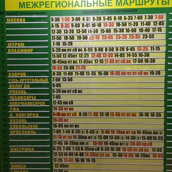 Автовокзал иваново расписание автобусов до родников. Автовокзал иваново расписание автобусов до родников