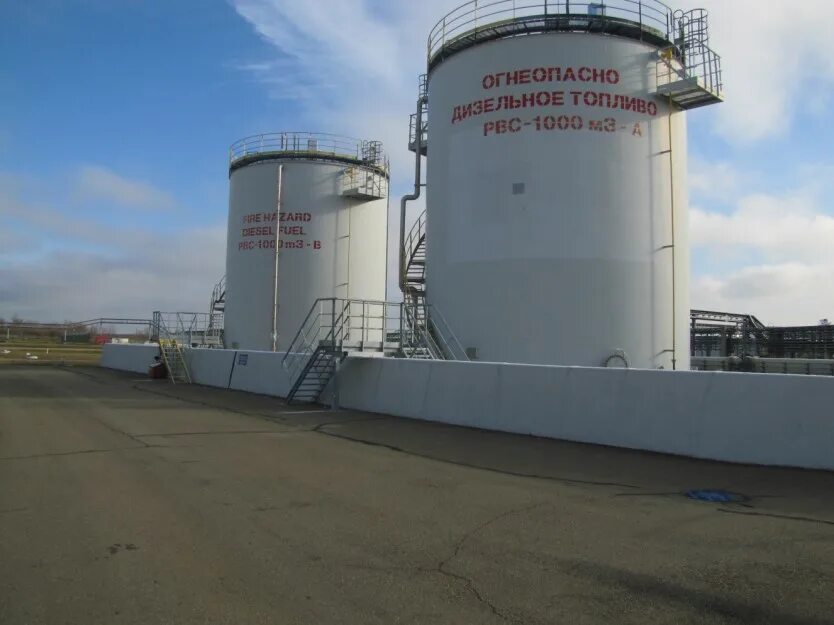 Типы резервуаров для хранения нефти и нефтепродуктов