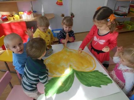 Сценарий для ясельной группы осень