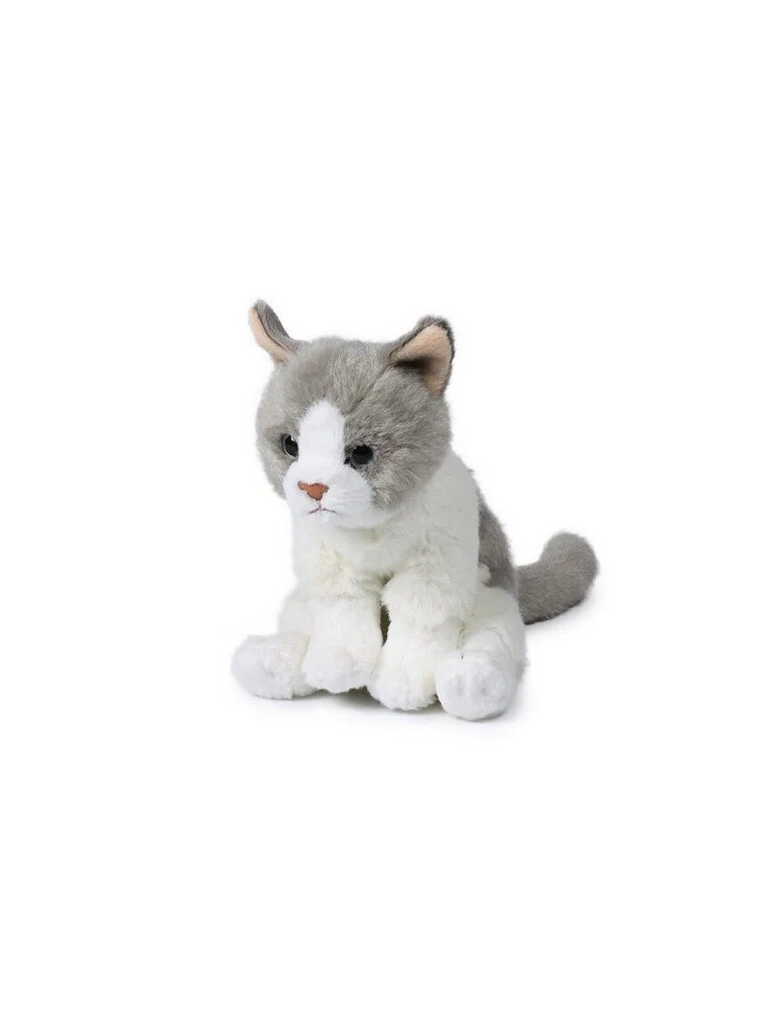 Белую кошку белую кошку игрушку. Anna Club Plush игрушки. Anna Club Plush котик. Игрушка серый котенок. Мягкая игрушка котенок серый.