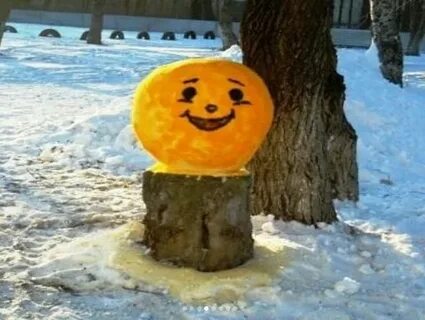 Снежный колобок