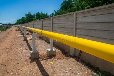 Опоры газопровода