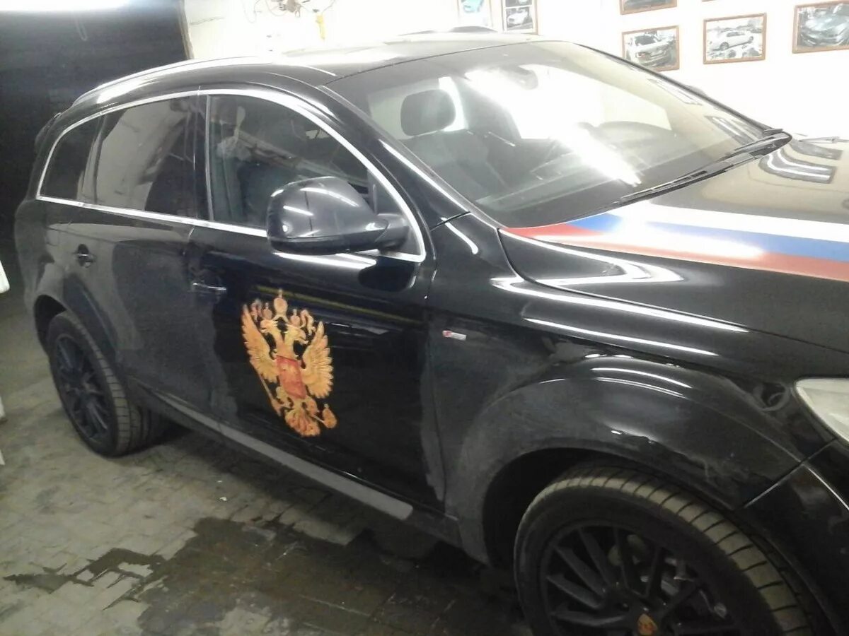 Герб машина фото Autocollant décoratif 3D des armoiries de la russie, autocollant en métal aigle