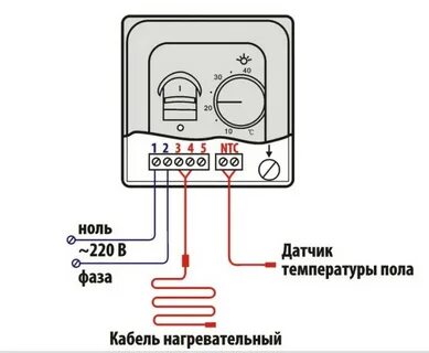 Плитка датчиком температуры