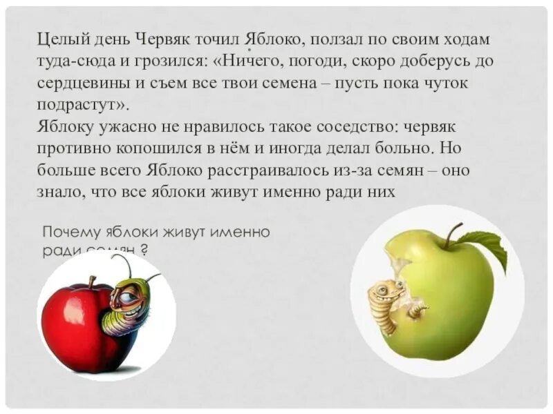 В 2 вазах по 18 яблок. Сообщение о семечке яблоки. Яблоко точит. Если целый день есть яблоки.