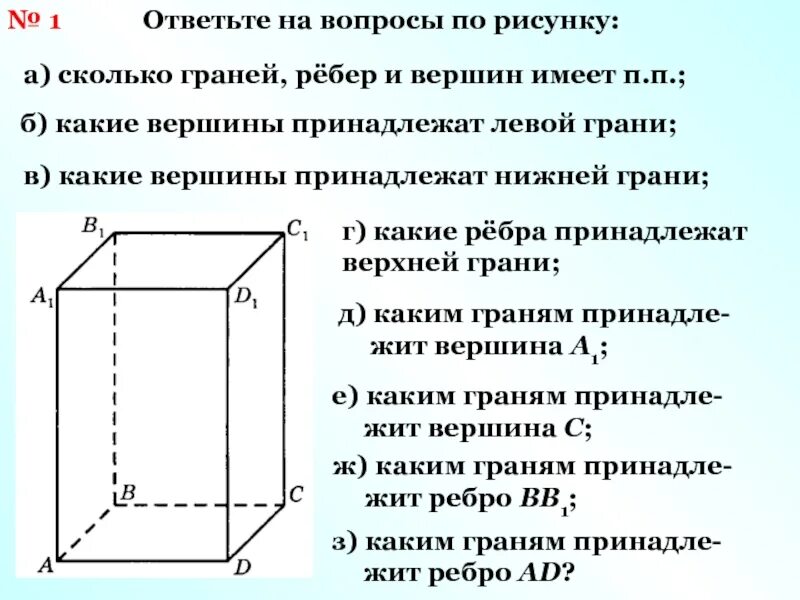 У прямоугольного параллелепипеда все грани. Параллелепипед грани вершины ребра. Прямоугольный параллелепипед грани ребра вершины. Грани и ребра параллелепипеда 5 класс. Ребра прямоугольного параллелепипеда.