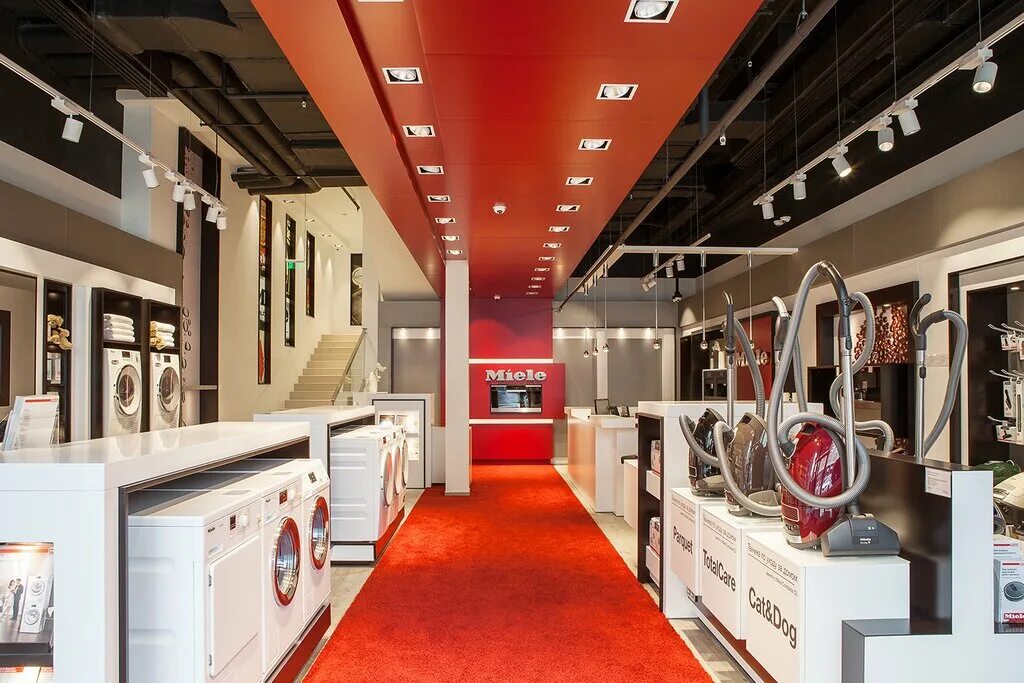 Салон бытовой техники. Магазин бытовой техники в Екатеринбурге. Miele фирменный магазин. Салоны Miele. Электроника Екатеринбург.