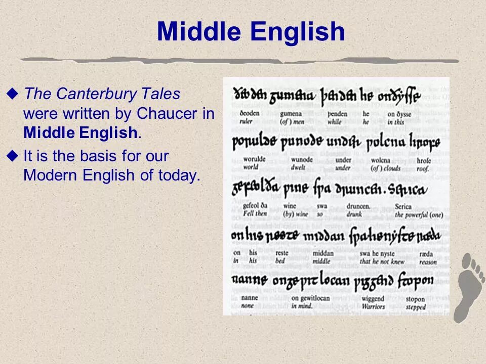 Middle english verb. Middle english verb