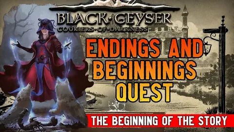 Black geyser couriers of darkness