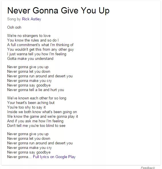 Love you told текст. Never gonna give you up текст. Never gonna give you up up текст. Never gonna give you текст. Never gonna give you up Рик Эстли текст.