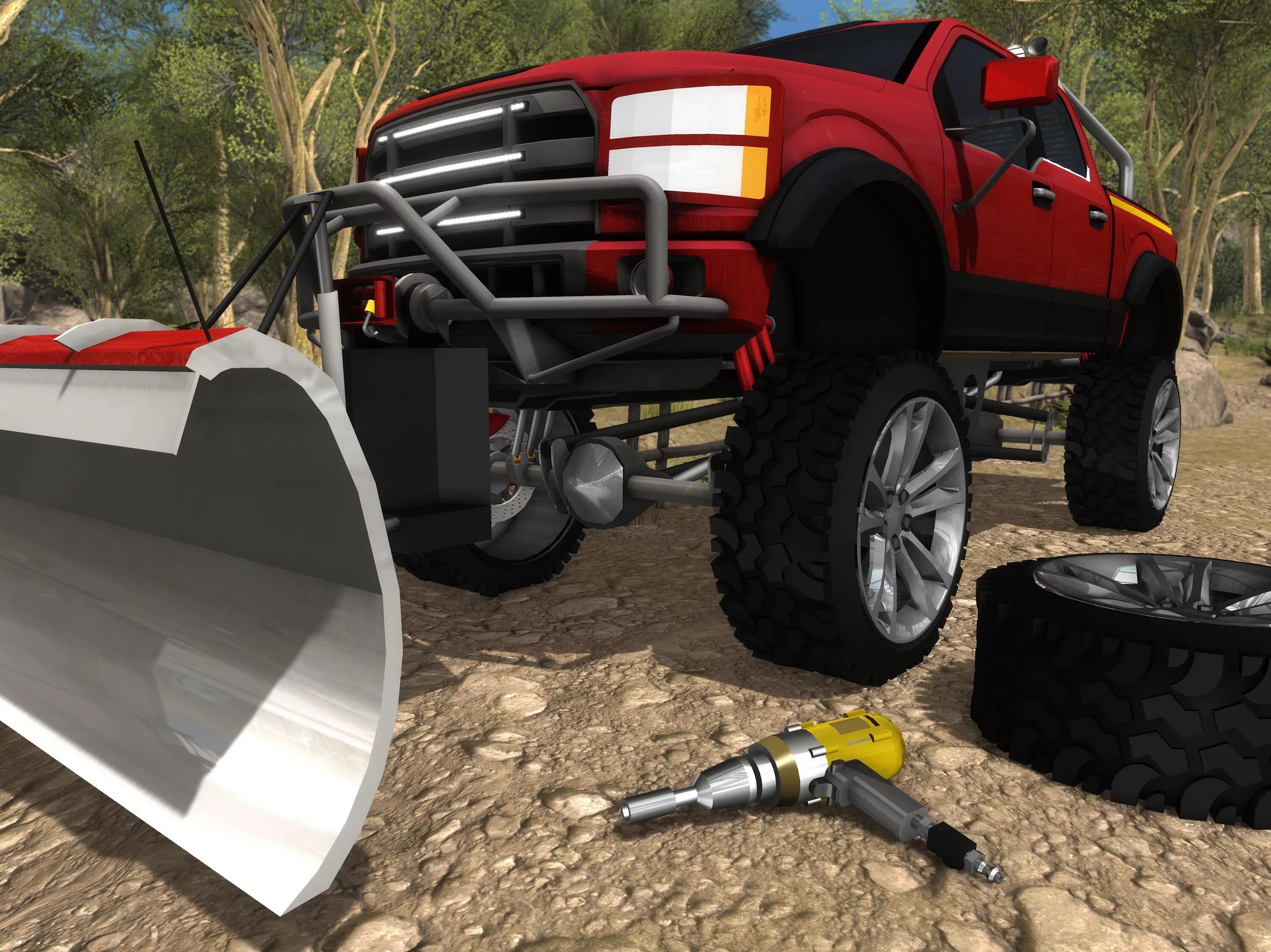 Пикап игра на андроид много денег. Fix my Truck: Offroad Pickup. Офф роуд механик симулятор. Взломанный внедорожник. Симулятор 4x4.