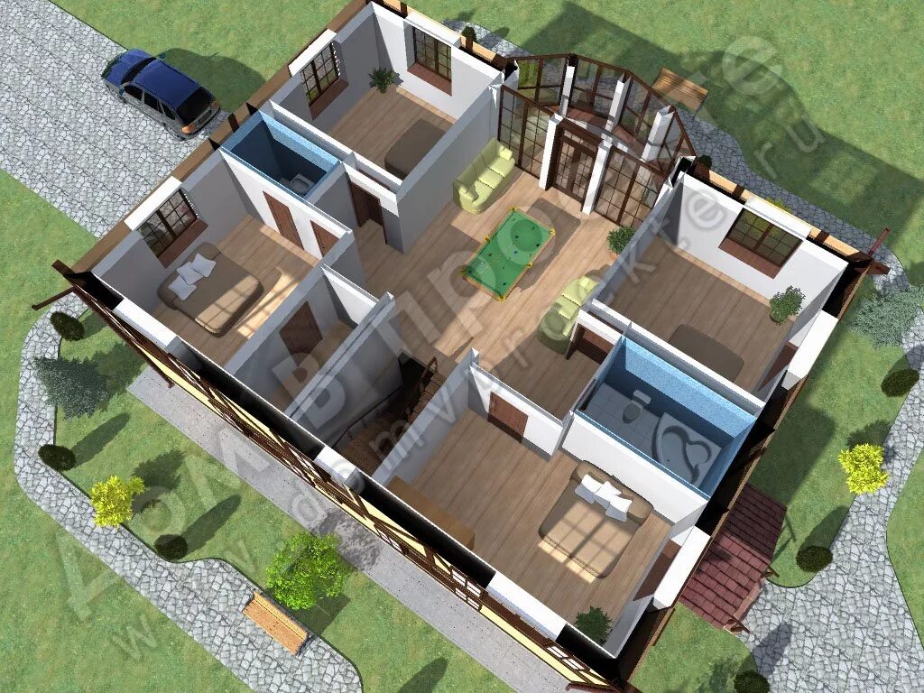 Floorplan 3d участок. планировка комнаты. домик садовый (2. дом 3 12 варианты. квартира в симс 4 планировка.