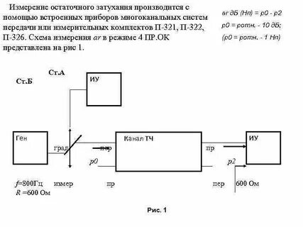 Схема измерительного прибора