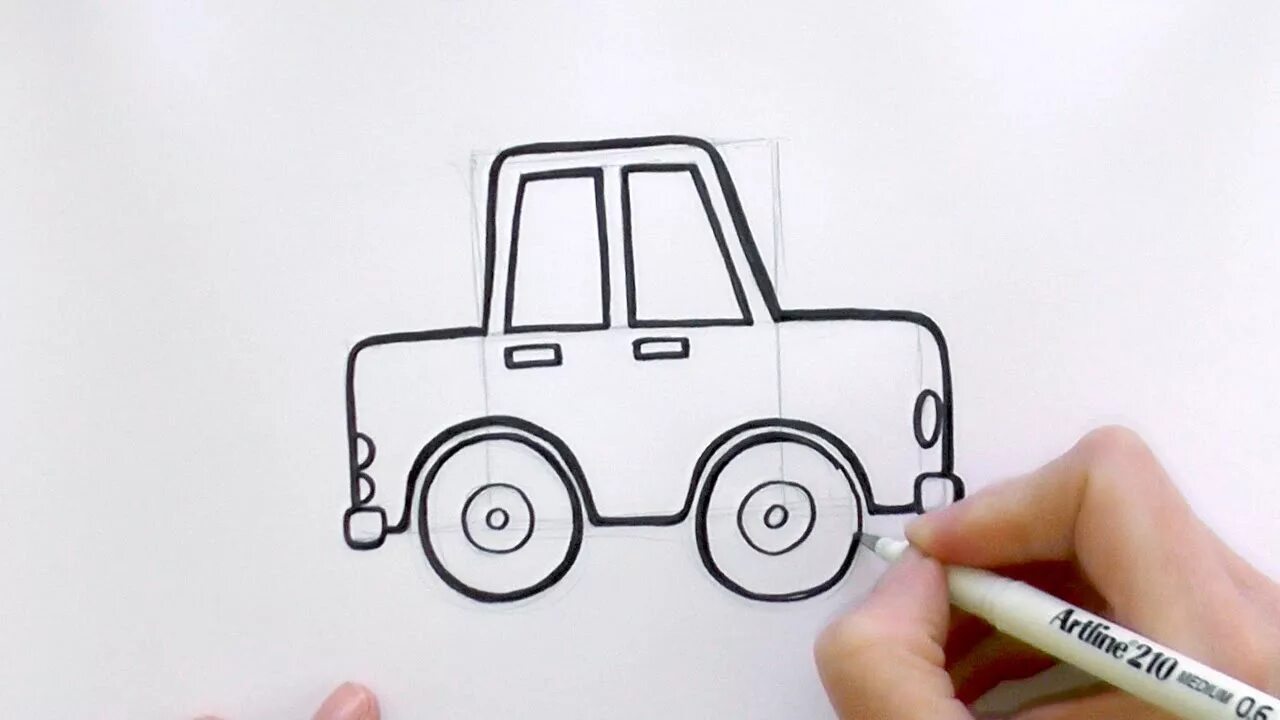 Рисунки для срисовки машины. Машинки для рисования. Машинка для срисовки лёгкая. Рисунки машины легкие.
