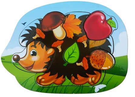 Ежик с грибами картинки для детей