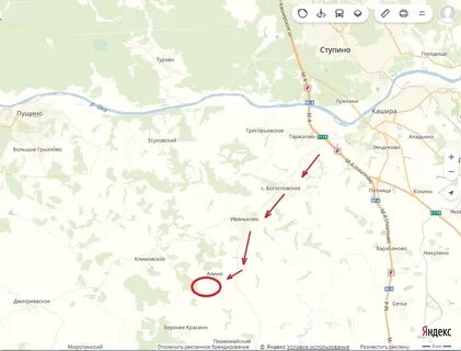 Карта автобусов кашира
