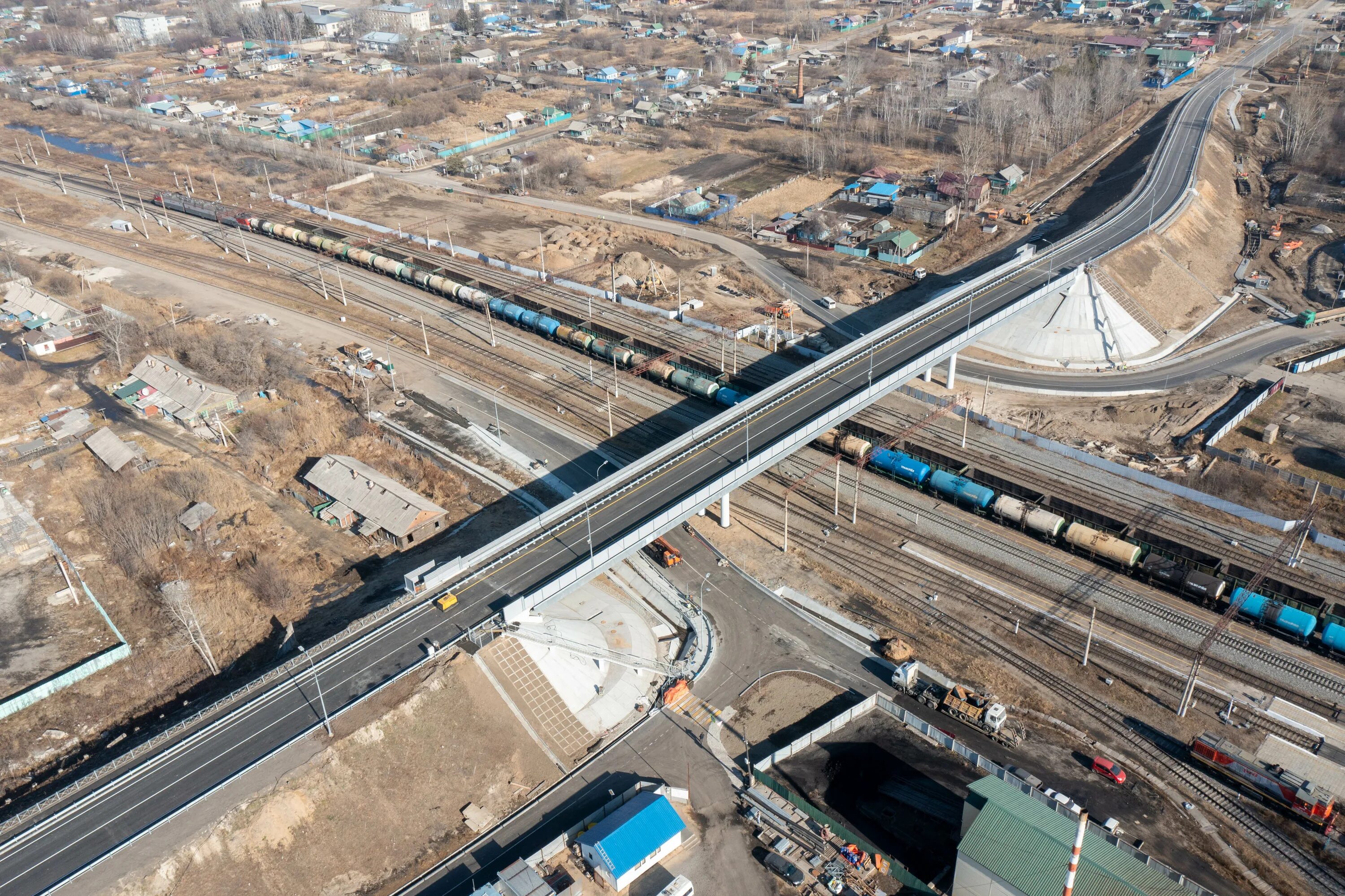 Виадук в Свободном Амурской области. 21 Амурская путепровод. Путепровод через Транссиб. Путепровод Владивосток. Новая эстакада