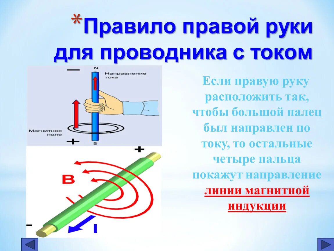 Правило буравчика правило руки. Правило правой руки физика 8 класс магнитное поле. Правило буравчика правой и левой руки 9 класс. Правило буравчика и правило правой руки и левой руки физика 9 класс.