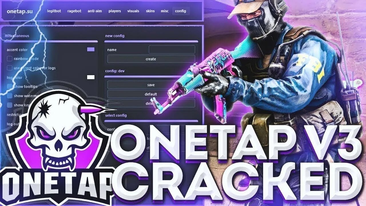 Crack fix. Чит ONETAP. Чит ONETAP КС го. ONETAP 3. Кряк в3.