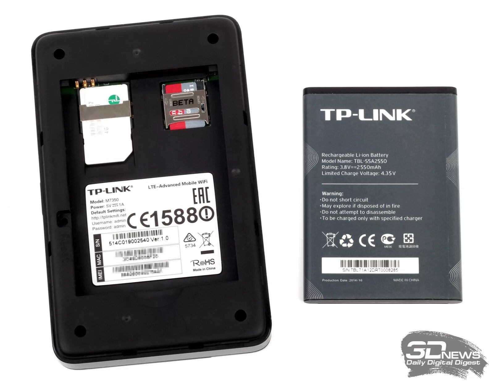 Tp link m7350. M7350 разборка.