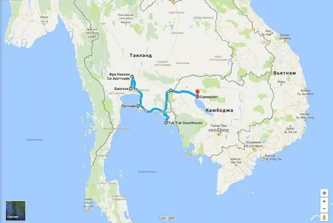 Ангкор камбоджа карта