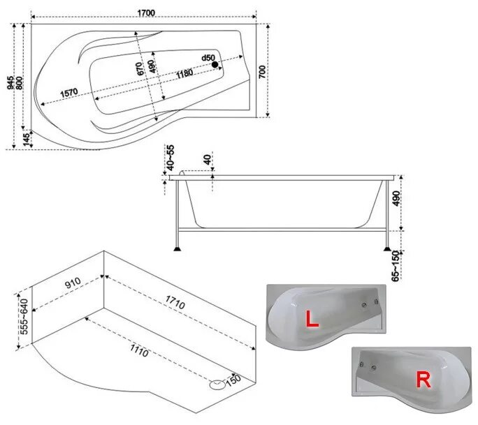 Акриловая ванна bas капри 170х95. Акриловая ванна bas капри 170х95 левая, с каркасом. Ванна стальная угловая асимметричная 170х90. Ванна акриловая Carolina 170х80 схема монтажа.