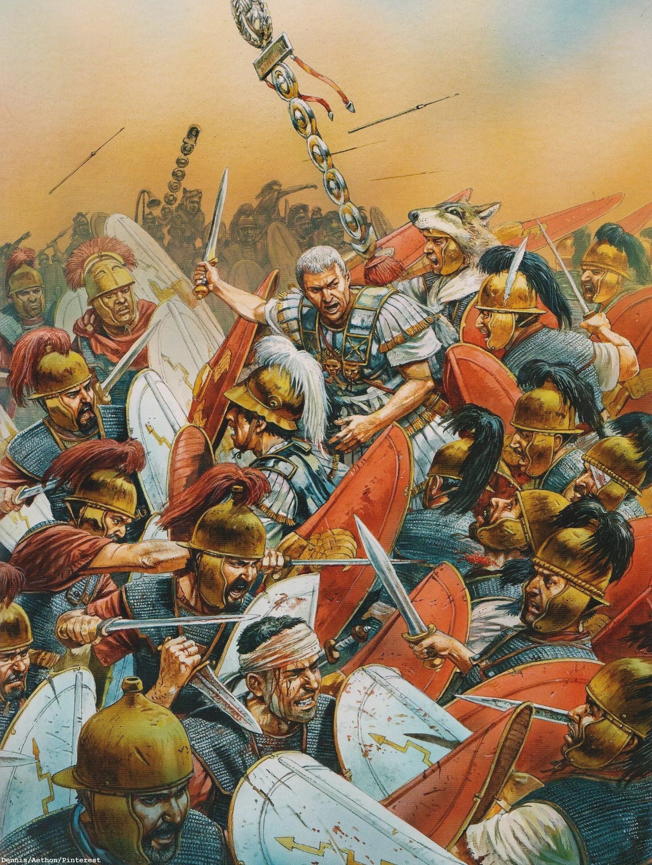 Римская армия до нашей эры. Битва при Фарсале 48 г до н.э. Римская Империя битва при Фарсале.