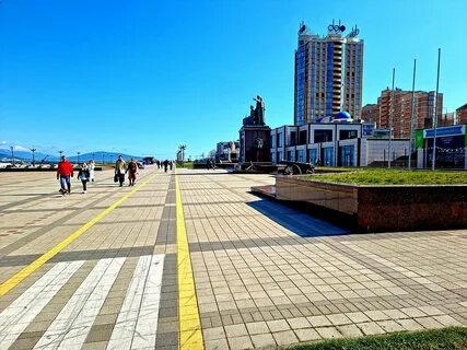 Набережная в новороссийске