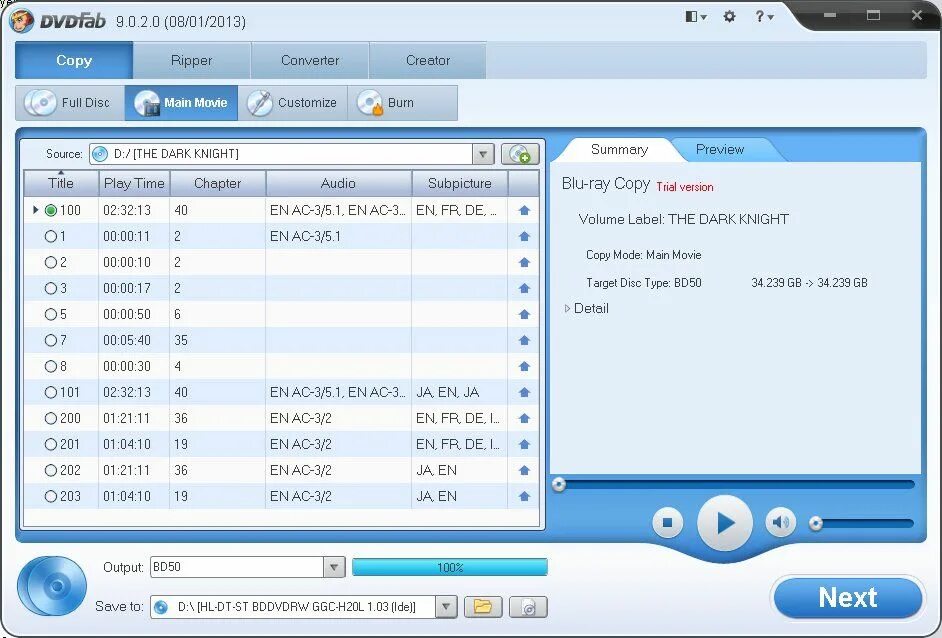Dvdfab. Dvdfab без перекодирования. dvdfab player ultra 7.0.2.5.