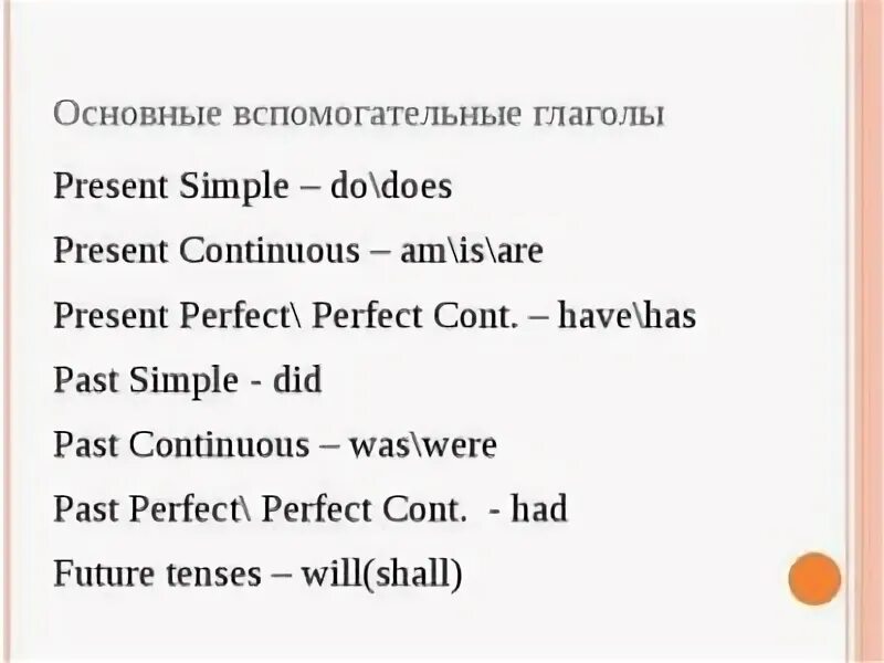 Основные вспомогательные глаголы. Вспомогательные глаголы present simple. Предложения с вспомогательными глаголами английский язык. Вспомогательные глаголы в английском языке. Present Continuous вспомогательные глаголы.