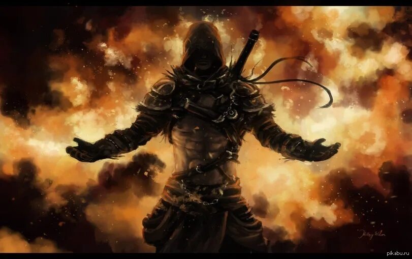 Огненный маг с мечом. Женщина воин огонь. Темный воин. Горящий самурай. Горящий самурай.