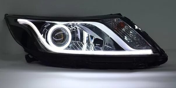 Оптика Kia Rio 3. Led фары Киа Рио 3. Led оптика Kia Rio 3. Диодные фары Киа Рио 3.