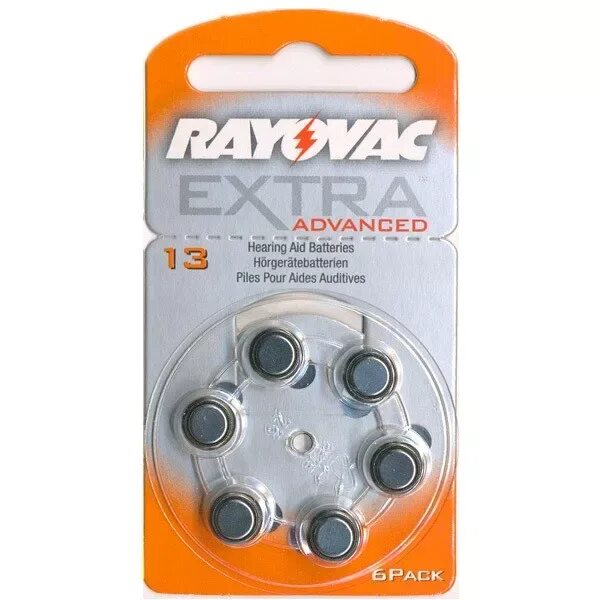 Rayovac za13\6bl Extra. Батарейка za10 Renata Zinc Air 1.45v для слуховых аппаратов (6 шт. В блистере). Lr48 pr48. Слуховой аппарат батарейки Size 13.