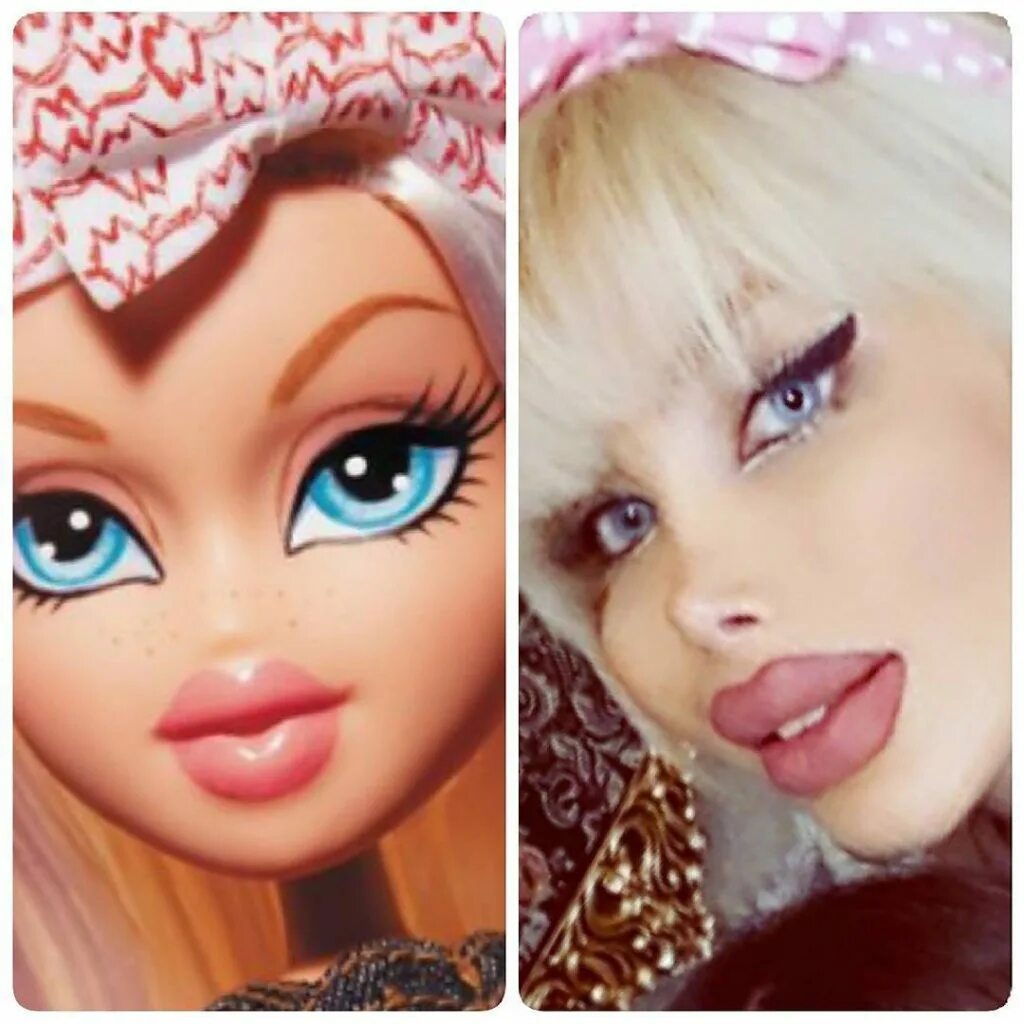Как кукла она была