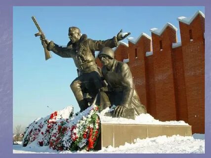 Памятники защитников