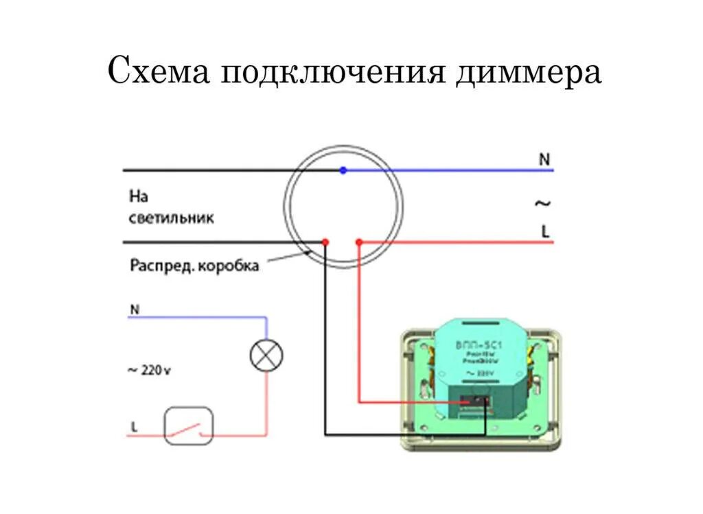 Как подключить выключатель к сети. Диммер для светодиодных ламп 220в схема подключения. Диммер для ламп накаливания 220в схема подключения. Схема подключения светодиодной лампы с диммером. Схема подключения диммера регулятора напряжения.