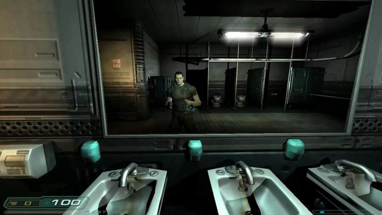 Дум 3 геймплей. Doom 3 Mars. Doom 3 прохождение