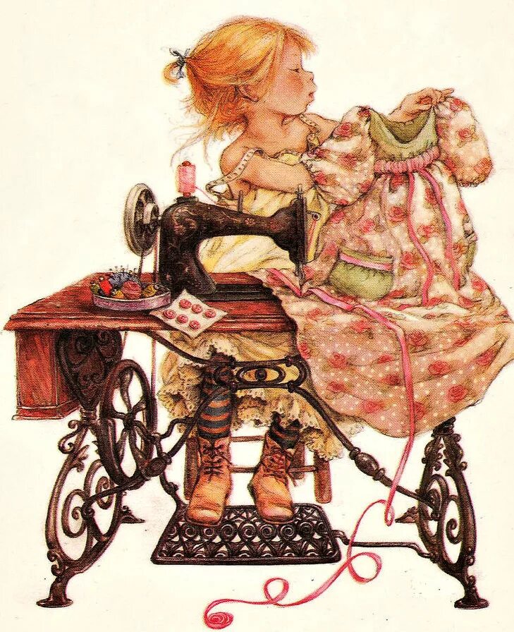 я выучусь шить а может и вышивать