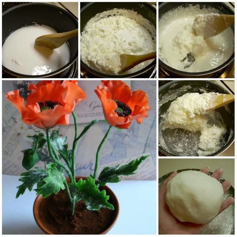 Рецепт как сделать глину