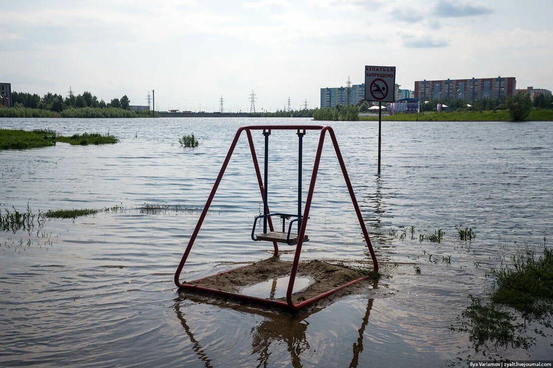 Уровень воды в сургуте на сегодня