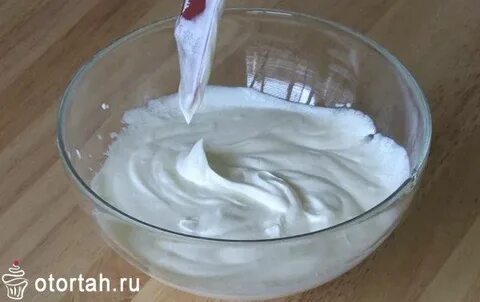 Крем сметана и пудра