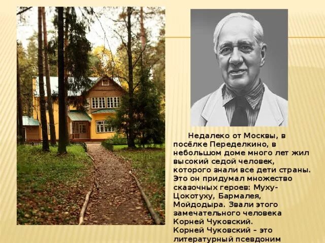 Поселок чуковский