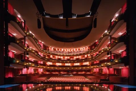 The theater center