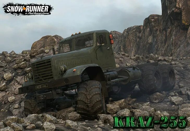 Сноу раннер камаз. Snowrunner краз 255. краз 255 б snowrunner. краз-255 mudrunner. краз255 в сноуранер.