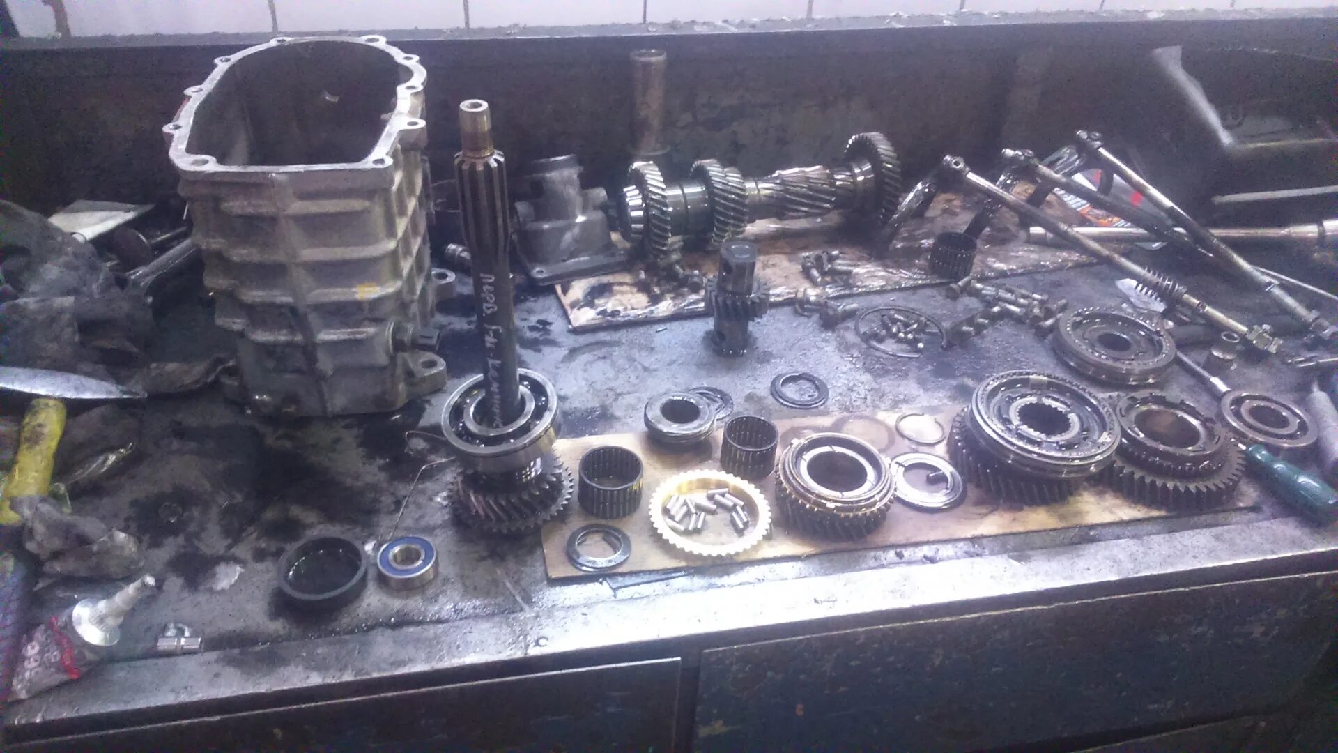 Коробка газель в разрезе фото "Профилактика" и небольшой тюнинг КПП ГАЗ 3110, 2,9 л, 1997 года тюнинг DRIVE2
