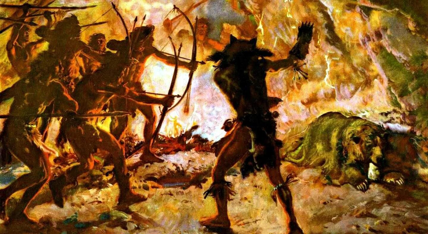 Зденек буриан каннибалы. Пещерный человек. Кроманьонцы община. Ритуалы в первобытном обществе. Мифы первобытных людей.