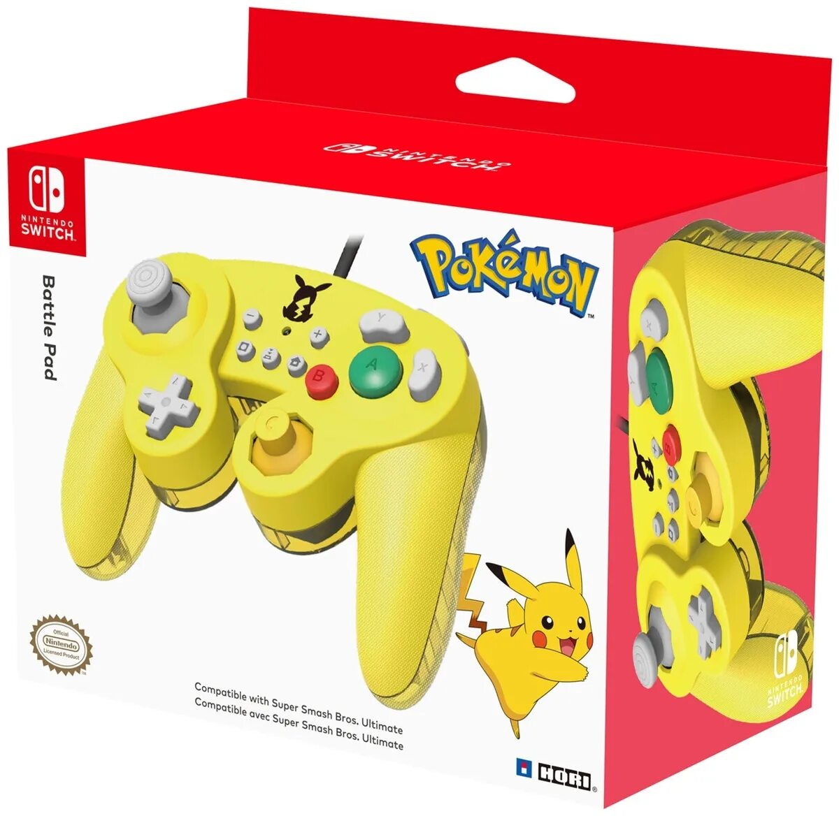 Hori nintendo switch. Геймпад Hori для Nintendo Switch. Проводной контроллер Hori Battle Pad. Геймпад Hori Battle Pad Pikachu. Геймпад Hori Switch Split Pad Pro, Pikachu & Eevee (NSW-296u).